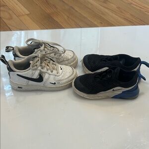 Nike Kids' Black and White Sneakers Set